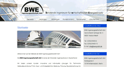 Desktop Screenshot of bwe-gmbh.de